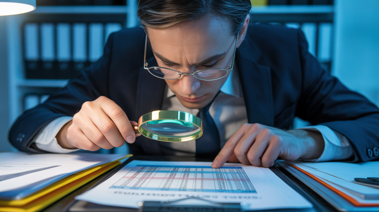 How to Spot Fake Financial Records